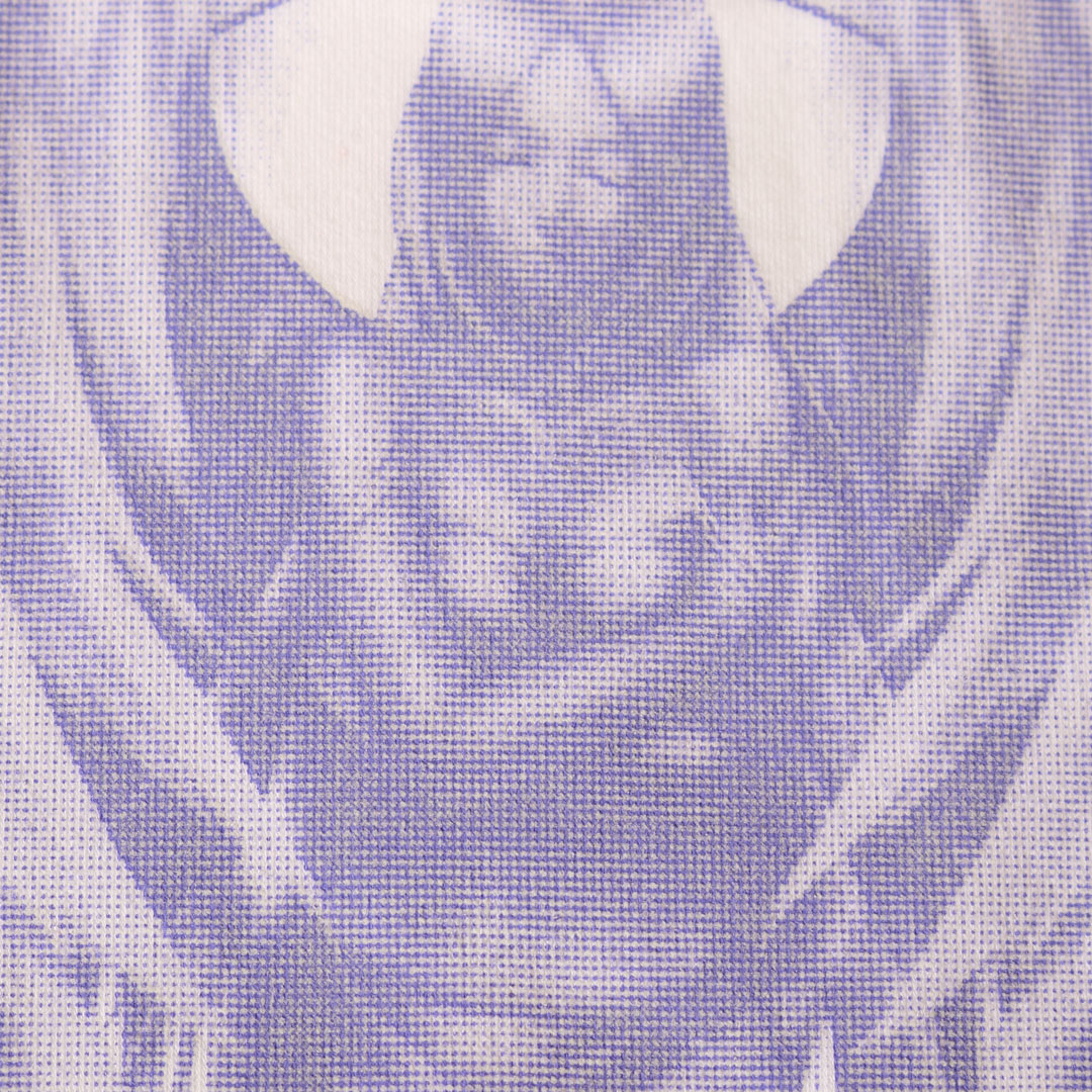 背面局部網版網點印花